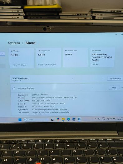 Lenovo ThinkPad E14 Gen 2 i7-1165G7 (i7 11th Gen) 16GB 512GB SSD 14" Windows 11 Pro