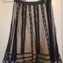 Black lace cocktail skirt Image 2