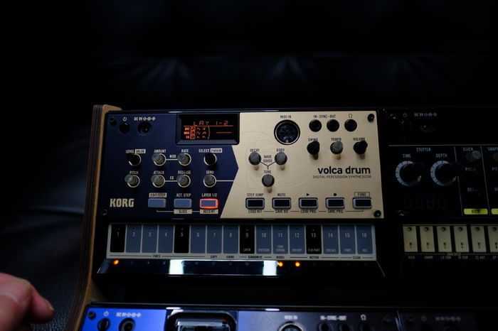 Korg Volca Rack with four modules