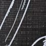 Folding Room Divider 200x170 cm Feathers Black and White Image 2