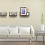 Wall Mounted Floating Shelves, Set of 3, Hanging Rustic Shelves Wire Frame for Bathroom Bedroom Living Room Kitchen, Home and Office Decor (FREE POSTAGE) Image 5