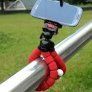 Phone/Camera Octopus Tripod Stand Red Image 2