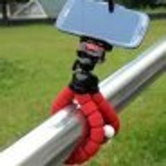 Phone/Camera Octopus Tripod Stand Red