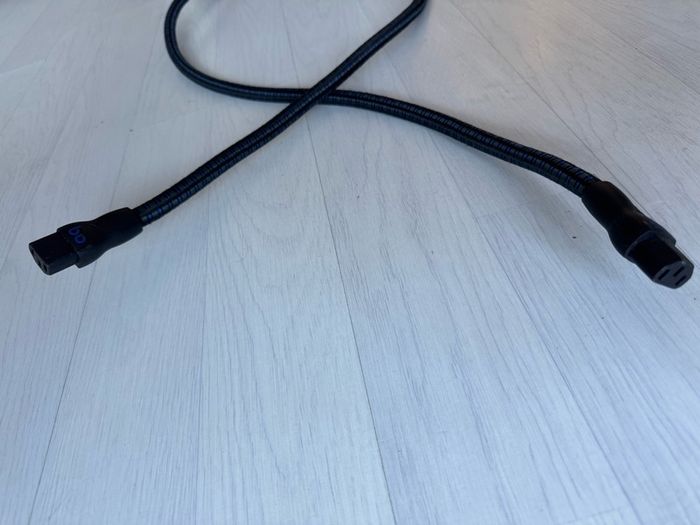 Audioquest NRG 4 mains cables x qty of 2 - 1.8 metres long