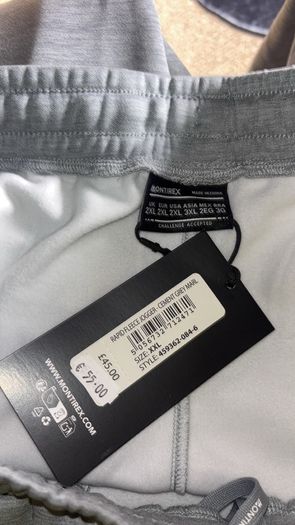 Montirex Rapid Fleece XXL Tracksuit