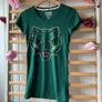 T-shirt Victoria secrets xsmall green college Tshirt Image 2