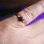 Vintage 375 sold Gold  9c Ring 0,8g Image 4