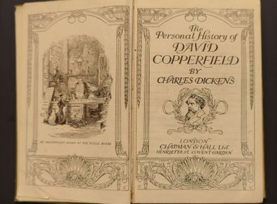 David Copperfield 1910 "The Popular Edition" Charles Dickens
