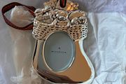 Newbridge silver sock picture frame Christmas decoration