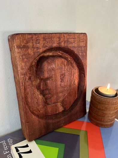 African wooden carving