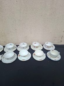 10 china tes cups cups and saucers