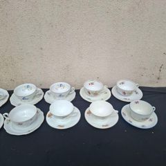 10 china tes cups cups and saucers