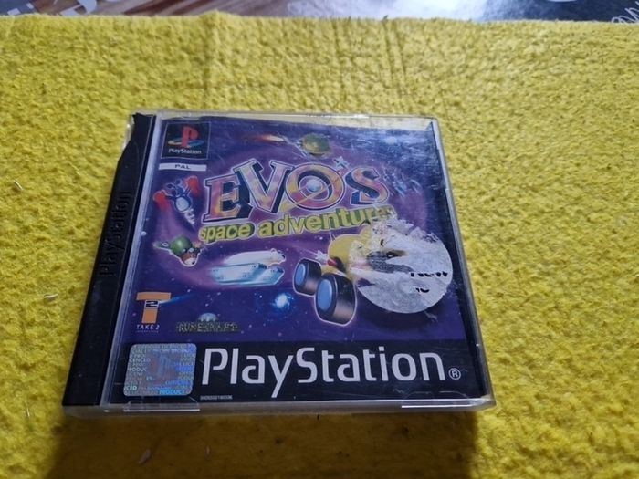 Evo Space Adventures PlayStation1 ps1 PlayStation2 ps2 games Original