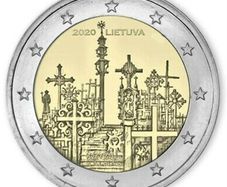 Lithuania 2 Euro Commemorative Coin 2020 - The Hill of Crosses. Uncirculated.