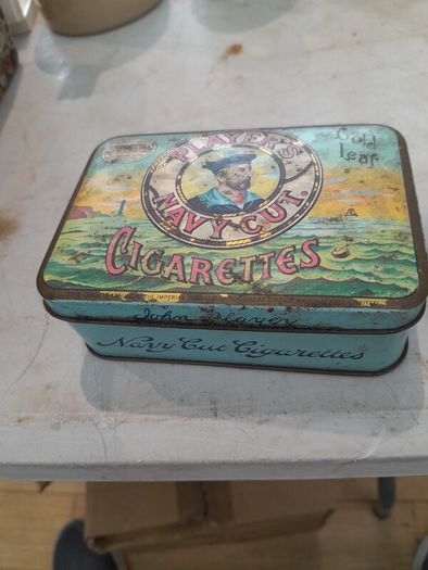 vintage ad tins