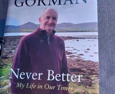 Tommie Gorman signed autobiography