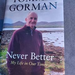 Tommie Gorman signed autobiography