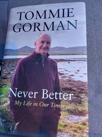 Tommie Gorman signed autobiography