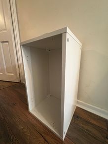 White Wall Cabinet / Bridging Cabinet 40-100cm