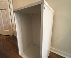 White Wall Cabinet / Bridging Cabinet 40-100cm