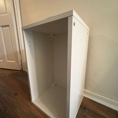 White Wall Cabinet / Bridging Cabinet 40-100cm