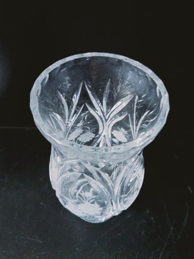 High quality similar to Waterford 24% lead crystal  Bud Vase