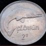 [#300] - Ireland 1959 | Irish 2s | Irish Florin | Salmon | TONED Image 2
