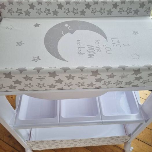 Baby Changing Unit with Bath - Like New