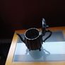 Antique Pewter Teapot Image 2