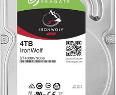 Seagate IronWolf, 4 TB, NAS, Internal Hard Drive, CMR 3.5 Inch, SATA, 6GB/s, 64MB Cache, for RAID Network Attached Storage (ST4000VN008) [2 Available]