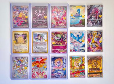 Pokemon TCG 30th Celebration Card Lot English