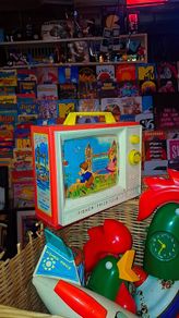 Vintage Fisher price nursery rhyme TV toy 1966