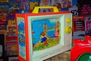 Vintage Fisher price nursery rhyme TV toy 1966