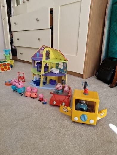 Peppa Pig house bundle