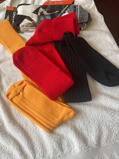 Men's Football Socks Assorted Colours 19 pairs