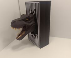 Jurassic Park T Rex Book Nook