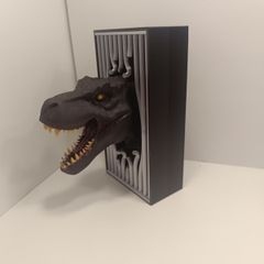 Jurassic Park T Rex Book Nook