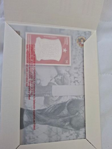 Spanish Football Stamp