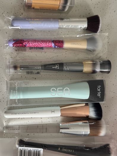Luxury high ends makeup face brushes new