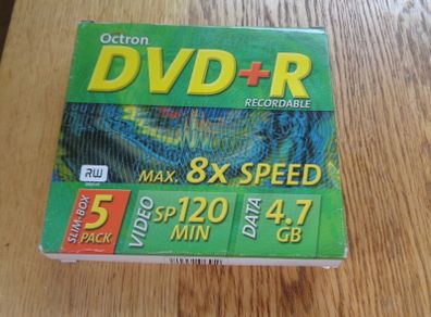 Octron DVD + R Recordable Discs x 4 for Sale