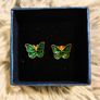Butterfly Design Stud Earrings Cute Fashion Jewelry Image 2