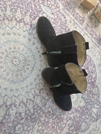 black suede chelsea boots