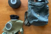Gas Mask Prop with Bag