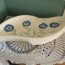 Vintage French hand-painted serving platter Image 3