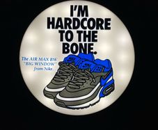 Retro Nike Air Max Big Window Lightbox