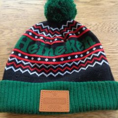 Heineken Winter Bobble Beanie Hat for Sale