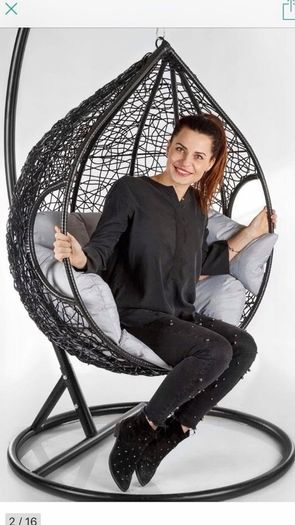 New Garden Rattan Hanging Swing Egg Chairs / Delivery