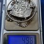 1733 Mexico Cob, Piece of 8, 8 Reales -  Philip V In silver pendent and silver chain. Image 8