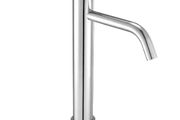 Single Handle Sink Faucet, Chrome-Plated Silver Faucet Kitchen Sink, 1 or 3 Hole Kitchen Water Faucets with Push-Button Drain, Suitable for Bathroom, RV, Bar, Public Restroom, High Arc Faucet