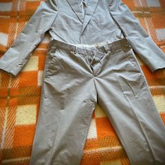 Zara - Beige/Khaki Mens Suit - Large